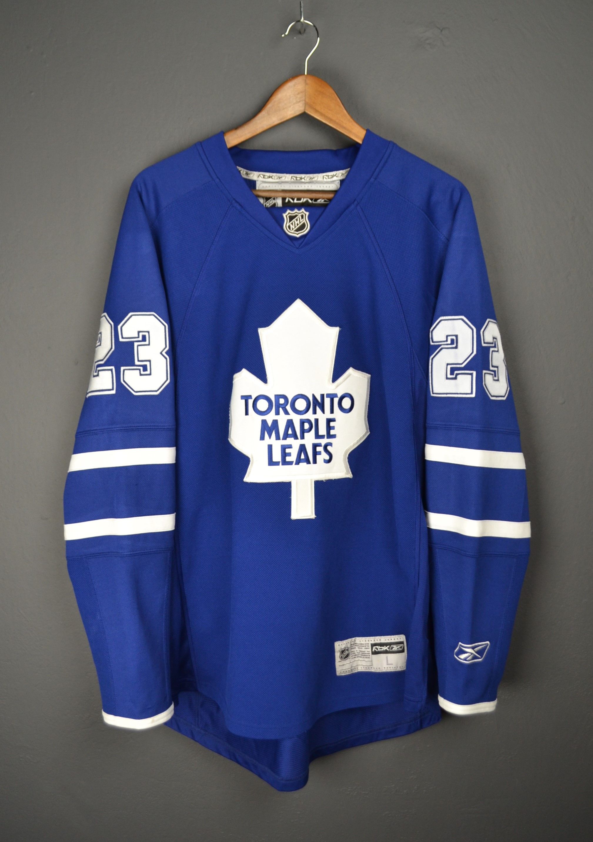 Reebok Toronto Maple Leafs Ponikarovsky 23 Jersey L Vintage Reebok Size US L / EU 52-54 / 3 - 2 Thumbnail