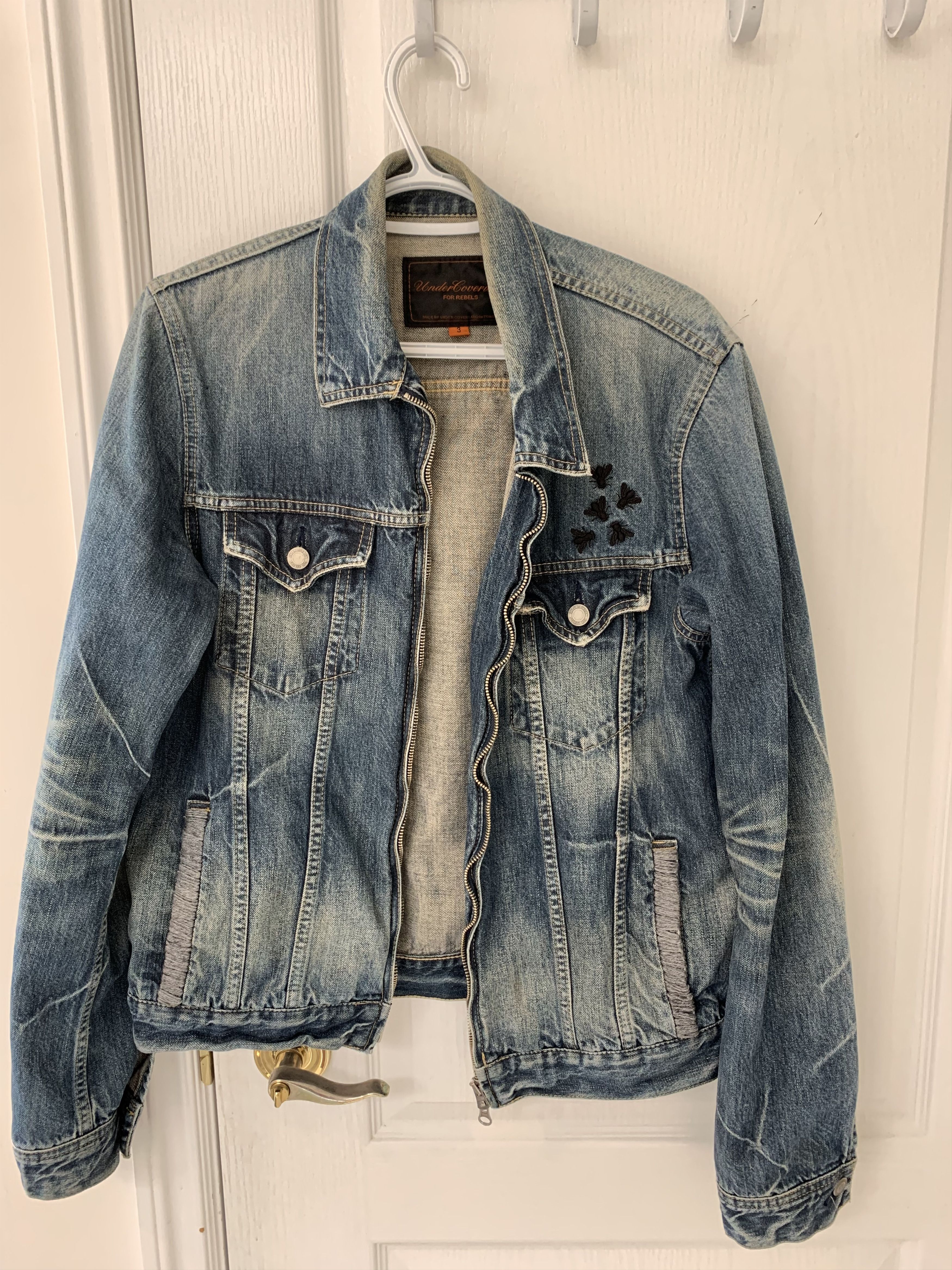 Undercover AW01 Undercover DAVF Denim Jacket | Grailed