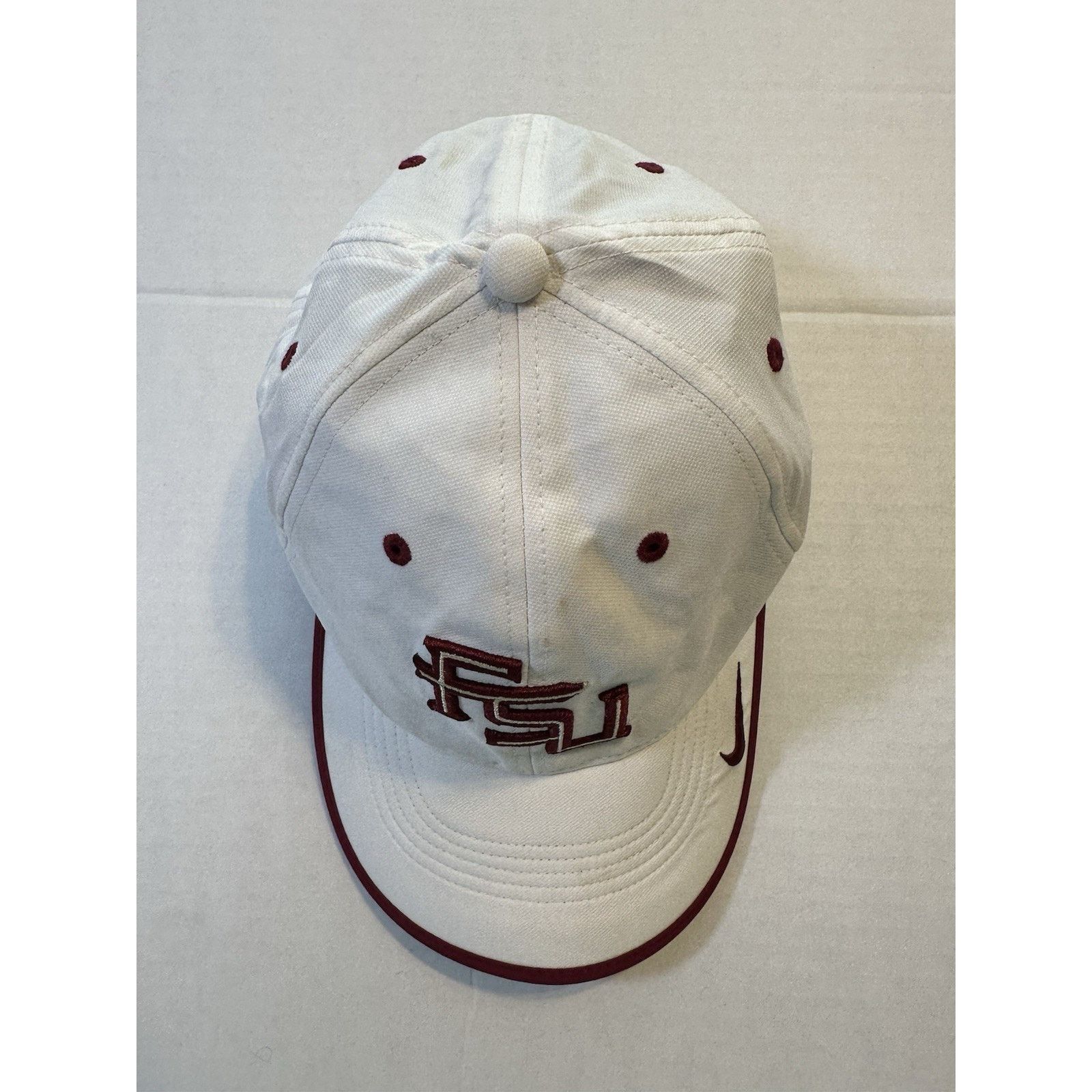 Nike Nike Dri-Fit Legacy91 FSU Seminoles White OSFM Hat/Cap Size ONE SIZE - 2 Thumbnail