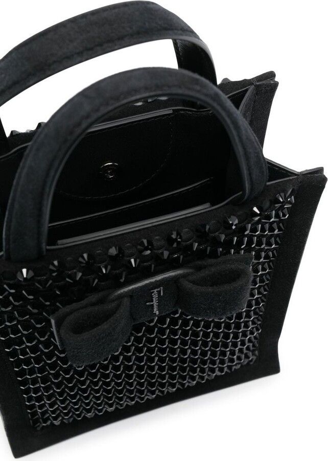 Salvatore Ferragamo o1y0426 Size : OS / Tote Bag in Black Size ONE SIZE - 4 Thumbnail