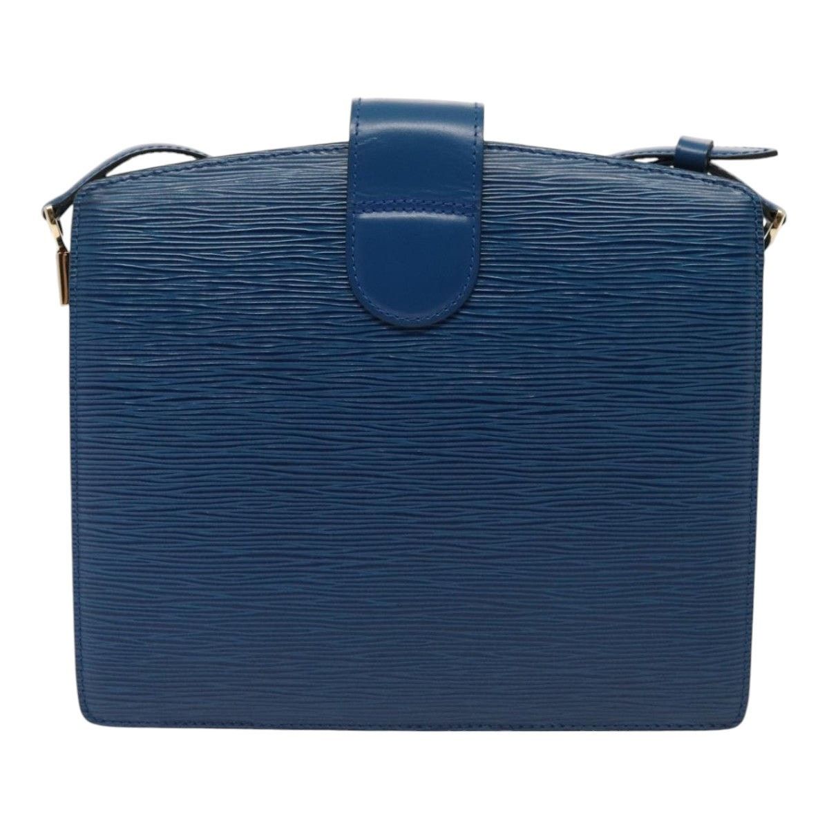 Louis Vuitton LOUIS VUITTON Epi Capuchin Shoulder Bag Blue M52345 Size ONE SIZE - 2 Thumbnail