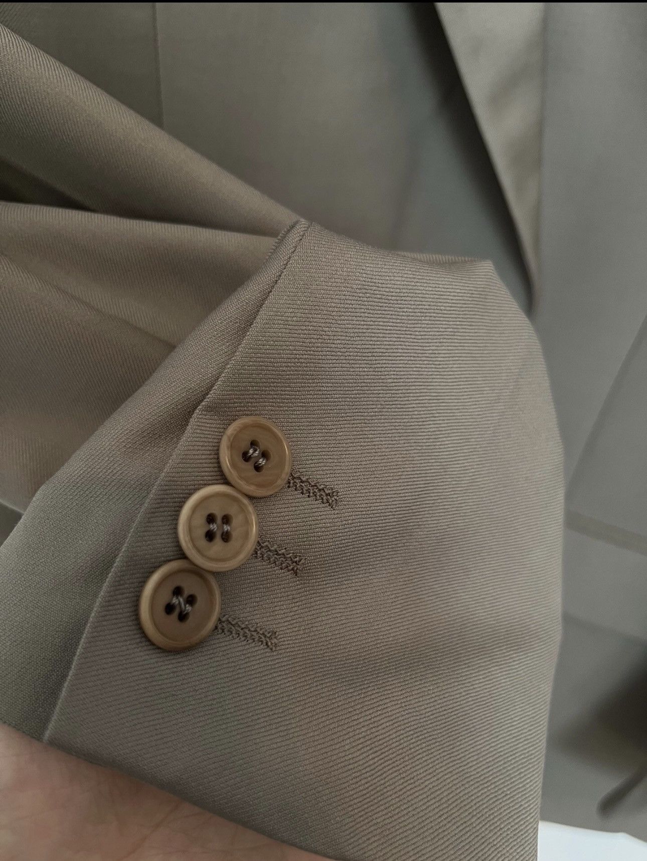 Valentino Valentino wool suits kaki Size 52R - 6 Thumbnail