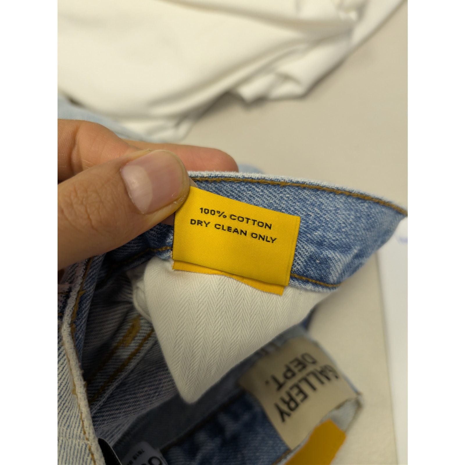 Gallery Dept. o1rshd1 Size: 32 x 32 / Pascal 5001 Straight-Leg Denim Jeans Size US 32 / EU 48 - 22 Thumbnail