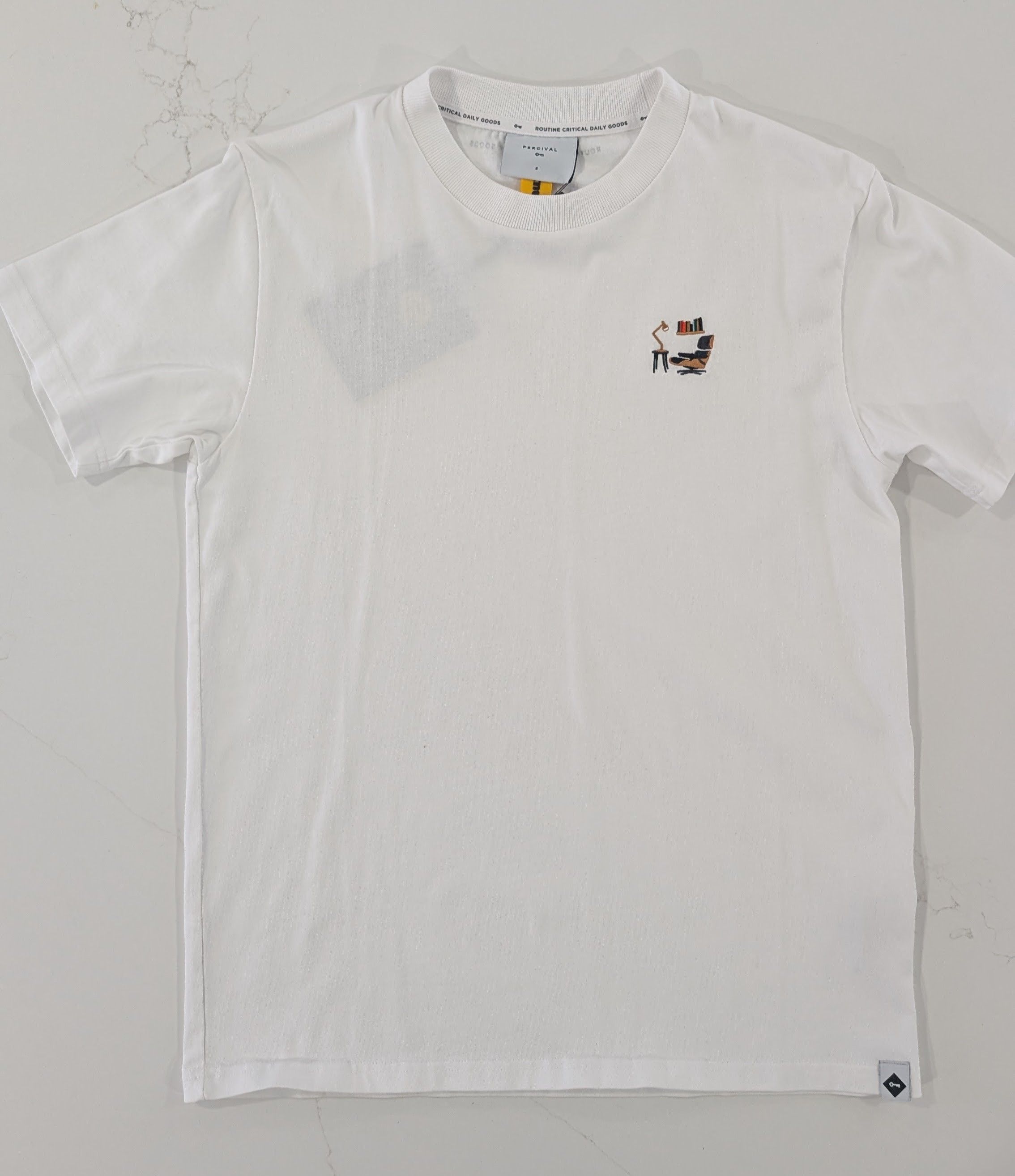 Percival Auxiliary T-Shirt Reading Chair Small