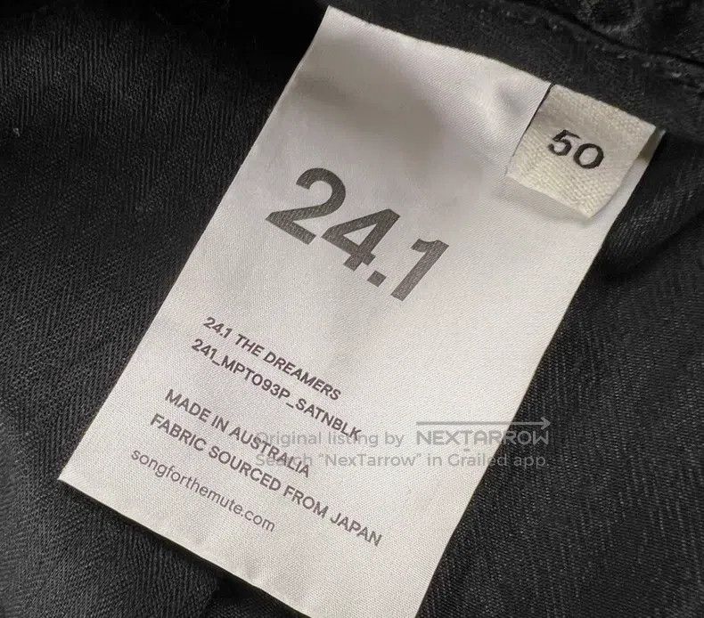Song For The Mute SONG FOR THE MUTE Silk buttoned trousers Size US 34 / EU 50 - 4 Thumbnail