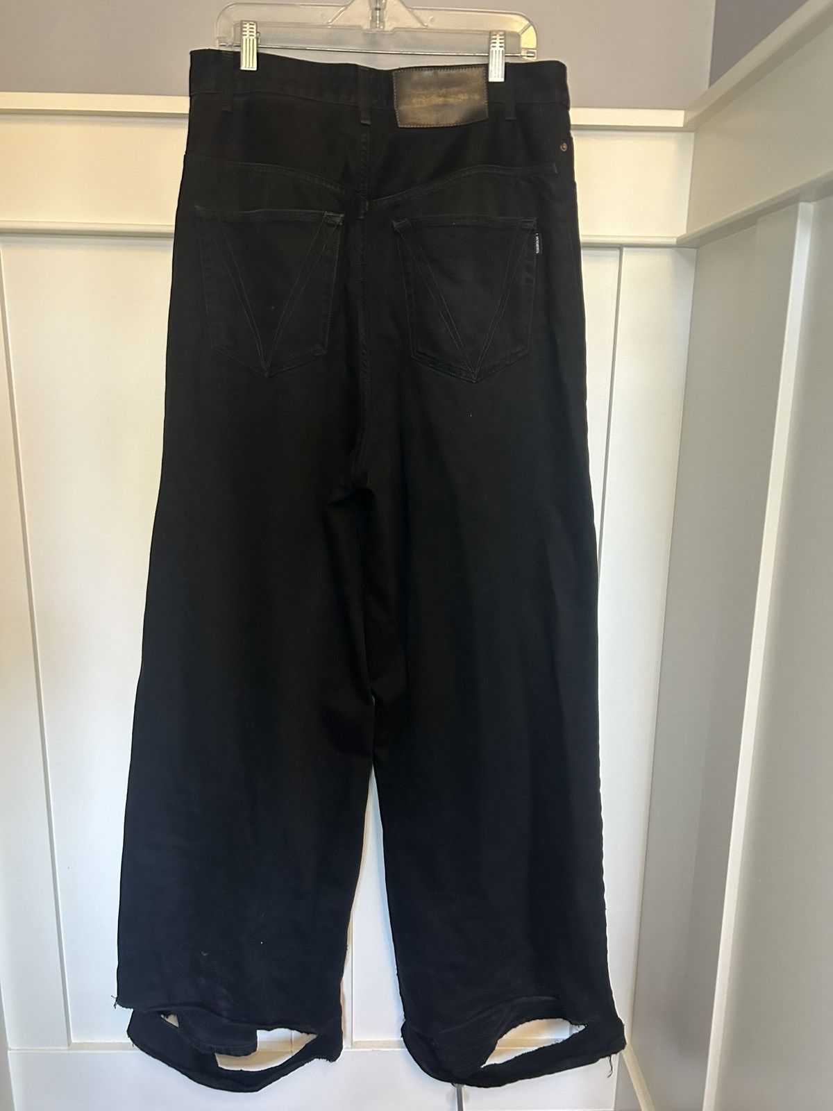 Vetements Vetements baggy black denim jeans Size US 34 / EU 50 - 2 Thumbnail