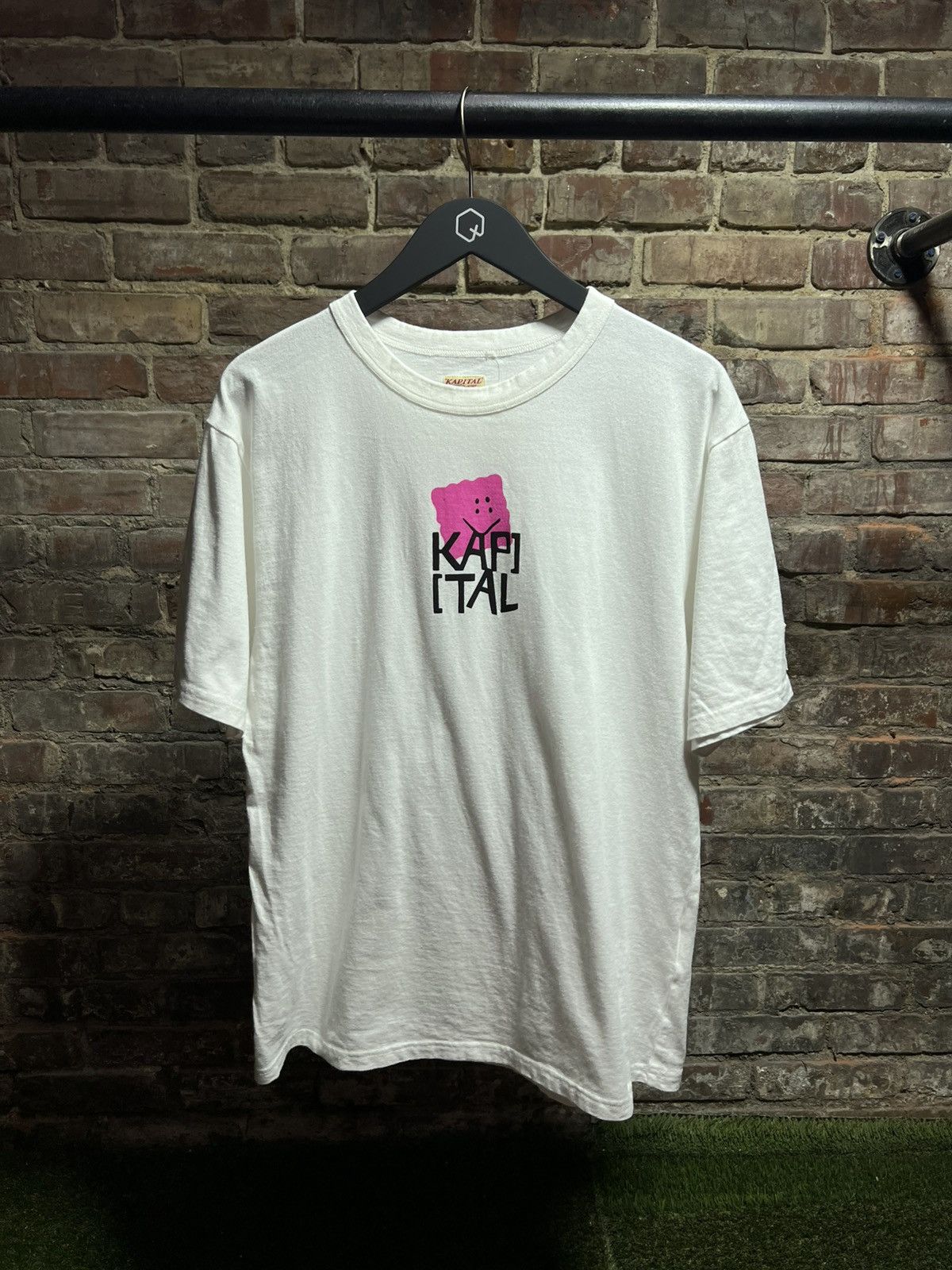Kapital Kapital Pink Logo Tee Size US M / EU 48-50 / 2 - 1 Thumbnail