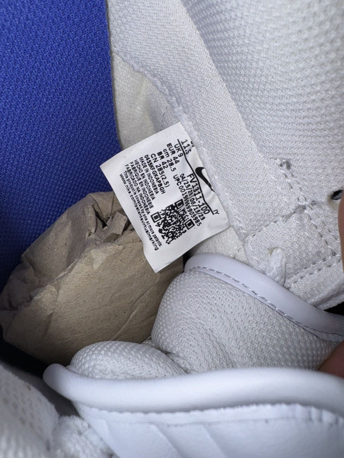 Nike Shoes Nike Dunk Low Silver Size US 11.5 / EU 44-45 - 7 Thumbnail