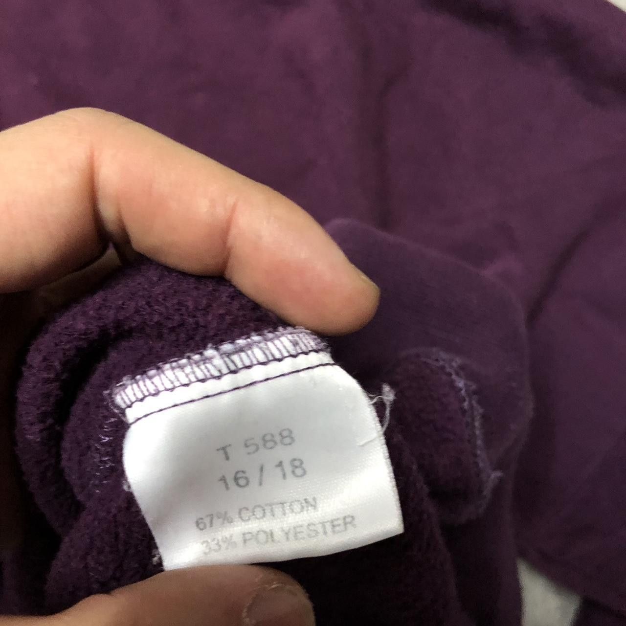 Other Dark purple vintage 90s crewneck sweatshirt Size US M / EU 48-50 / 2 - 4 Thumbnail