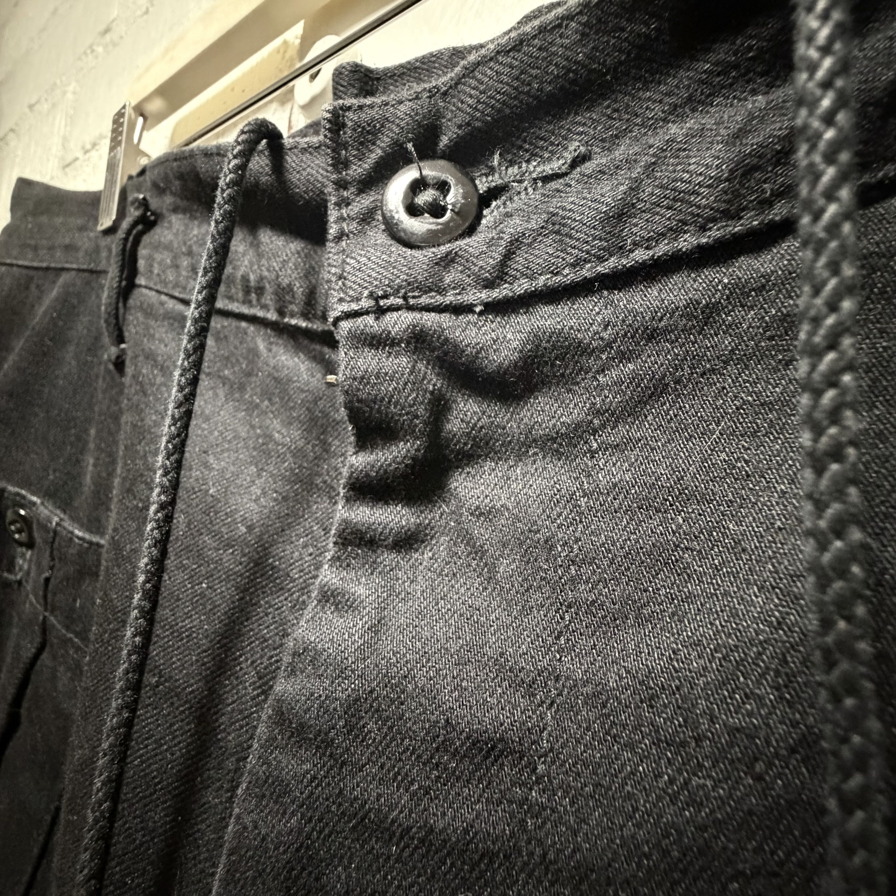 Yohji Yamamoto Black Scandal Work Pants Size US 34 / EU 50 - 3 Thumbnail