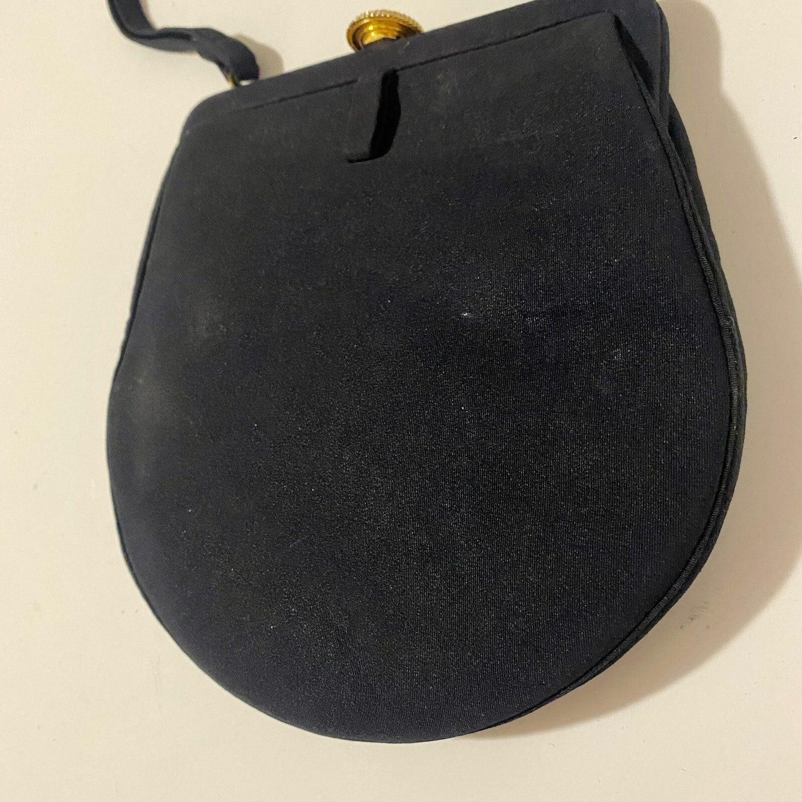 Iron Maiden Bonwit Teller Magid Vintage Black Evening Purse & Coin Bag Size ONE SIZE - 6 Thumbnail