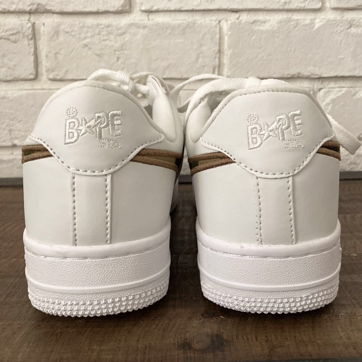 Bape BAPESTA Leather sneakers 1st camo a bathing ape BAPE STA Size US 9.5 / EU 42-43 - 5 Thumbnail