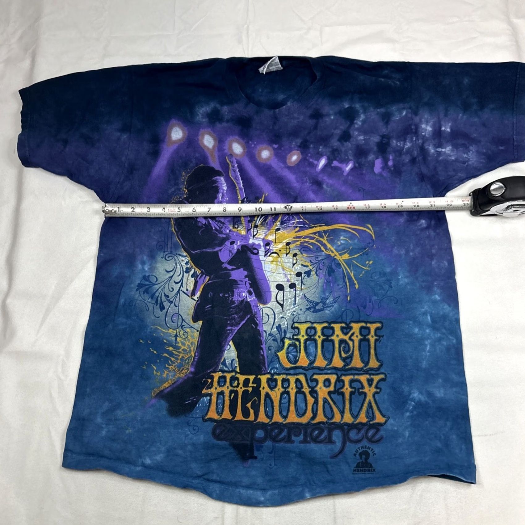 Liquid Blue VINTAGE Jimi Hendrix Experience T-Shirt Purple Haze 2006 Liquid Blue tie dye L Blue Mens Shirt Band Music 70s 80s 90s Size US L / EU 52-54 / 3 - 7 Thumbnail