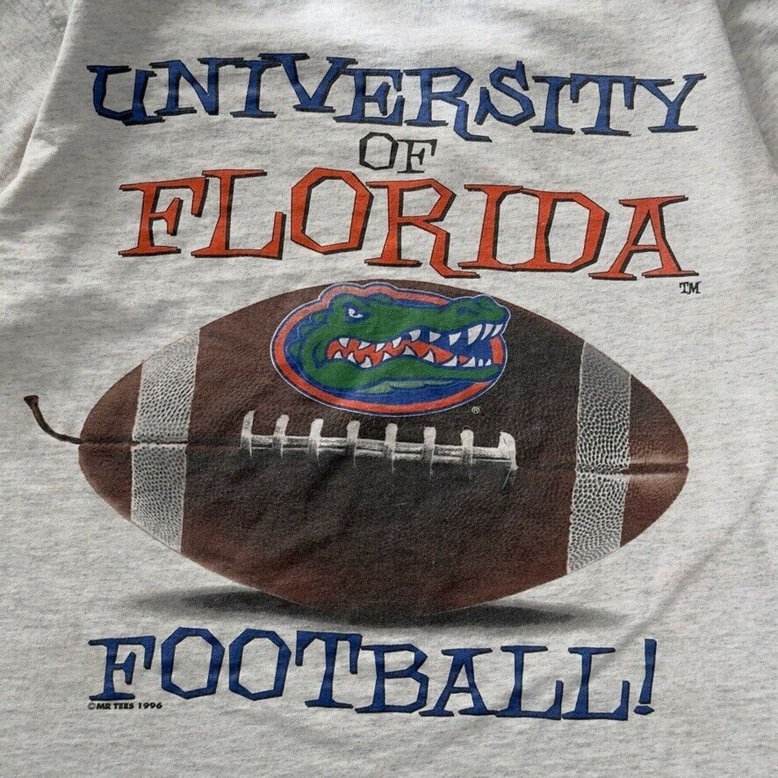 NCAA × Vintage Vtg University of Florida Gators Football Teeth Shirt Size US M / EU 48-50 / 2 - 4 Thumbnail