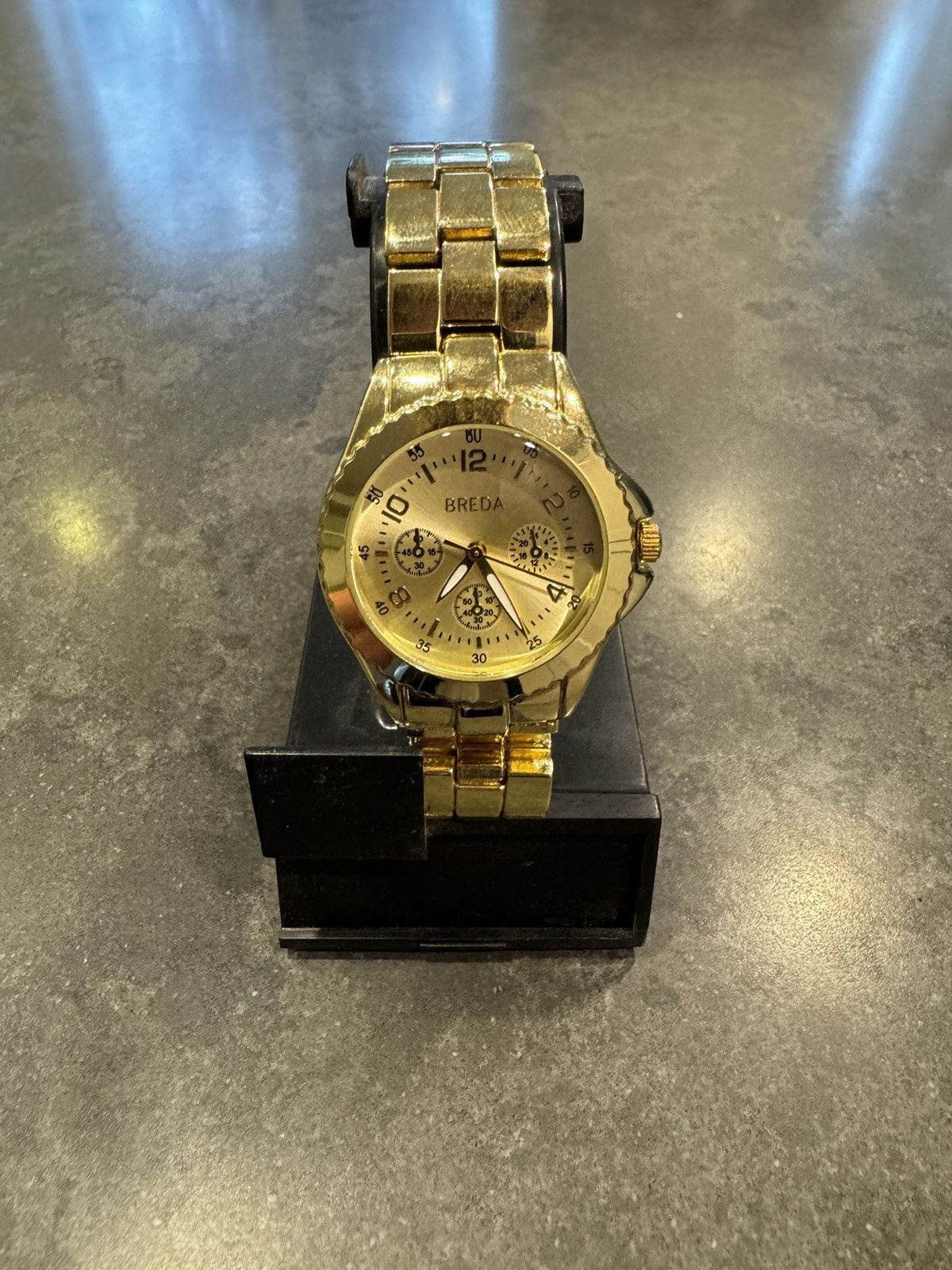 BREDA Gold Vintage Breda Watch Size ONE SIZE - 1 Thumbnail