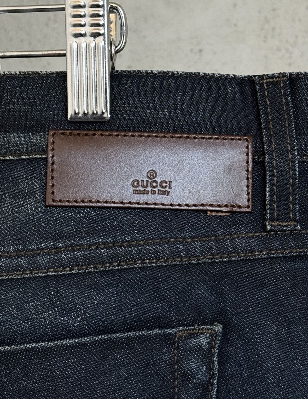 Gucci Gucci Straight Dark Indigo Jeans AW11 Size US 38 / EU 54 - 8 Thumbnail