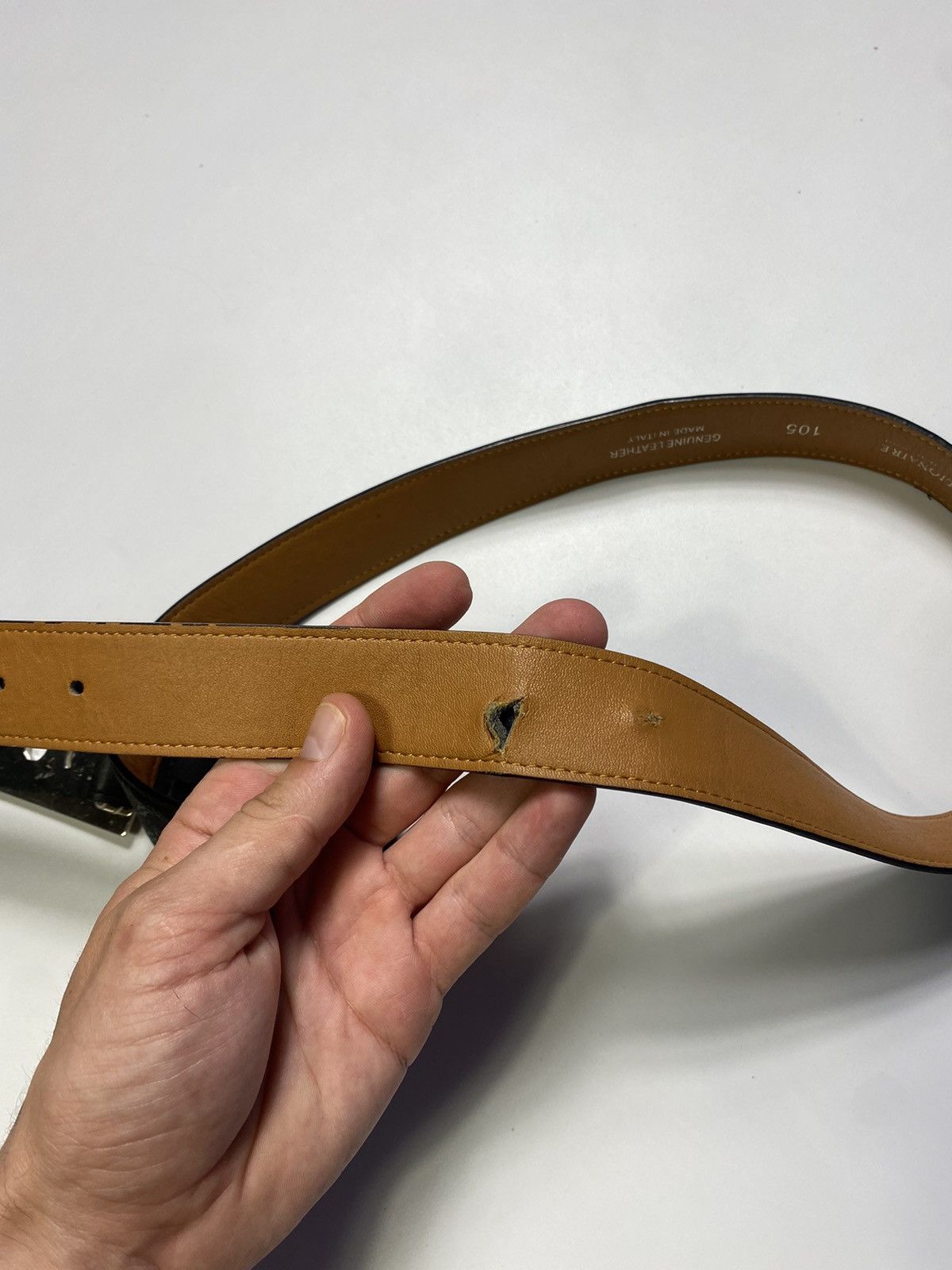 Billionaire Couture Billionaire Metal Buckle Monogram Belt Y2k Hype Size ONE SIZE - 10 Thumbnail