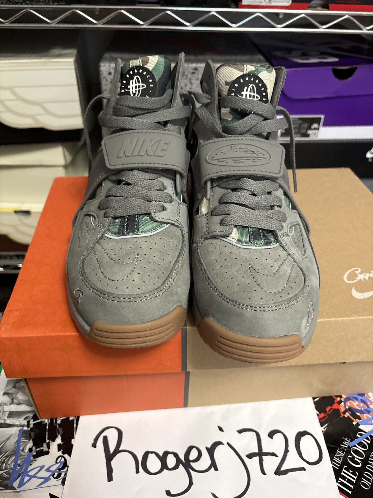 Corteiz × Nike Nike Air Huarache Trainer SP Corteiz Size US 7.5 / EU 40-41 - 4 Thumbnail