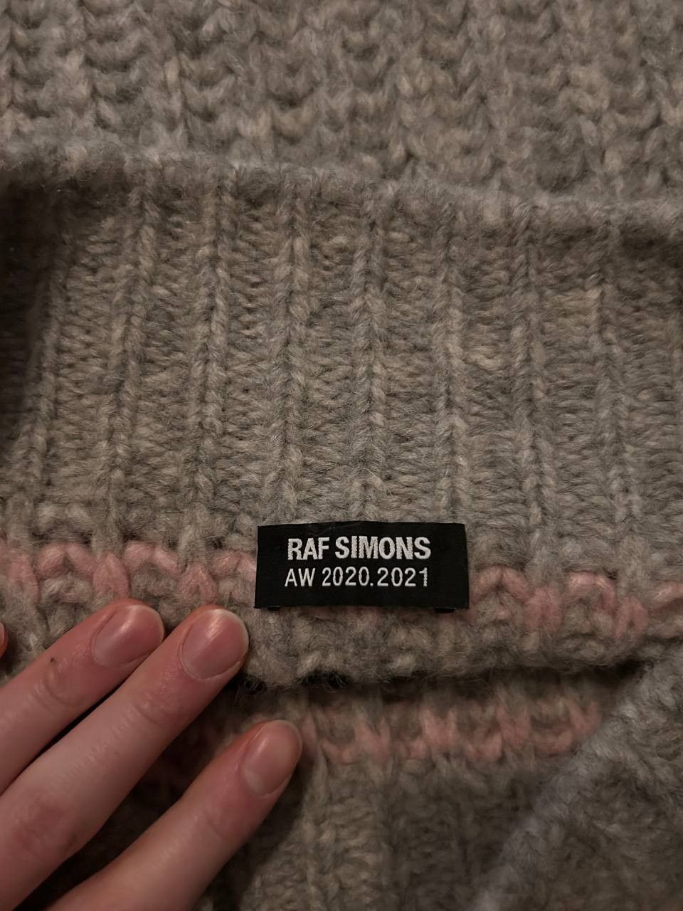 Raf Simons Raf Simons AW21 Gray Sweater Size US M / EU 48-50 / 2 - 4 Thumbnail