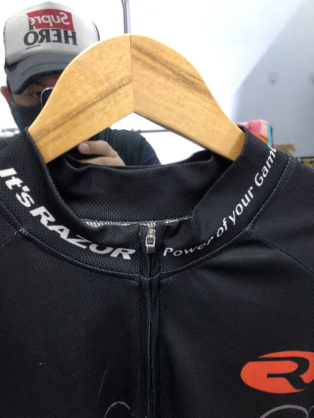 Japanese Brand Razor cycling jersey with 3 rear pocket Size US XL / EU 56 / 4 - 4 Thumbnail