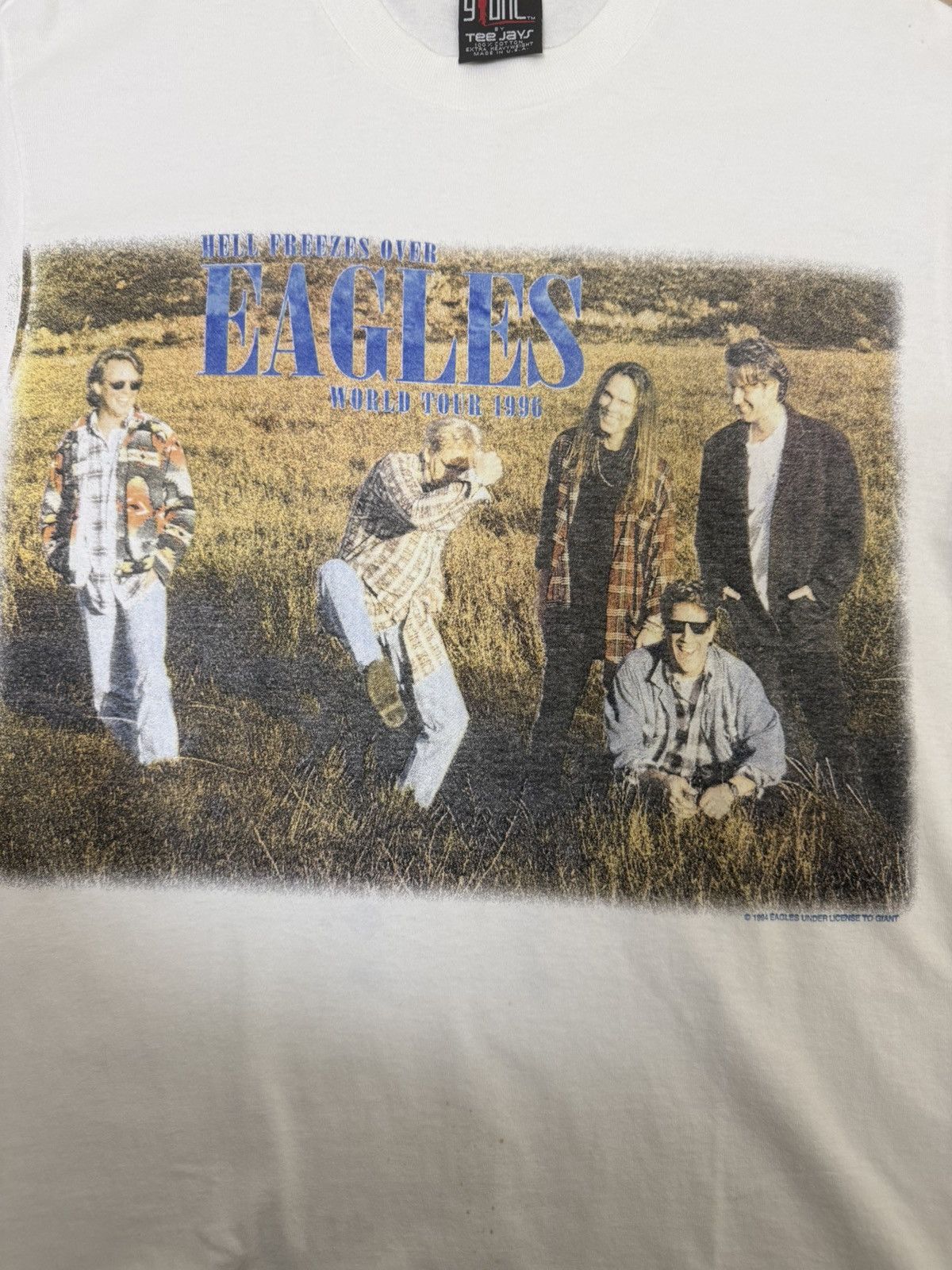 Band Tees Vintage 1995 The Eagles When Hell Freezes Over Tour Shirt Size US XL / EU 56 / 4 - 3 Thumbnail