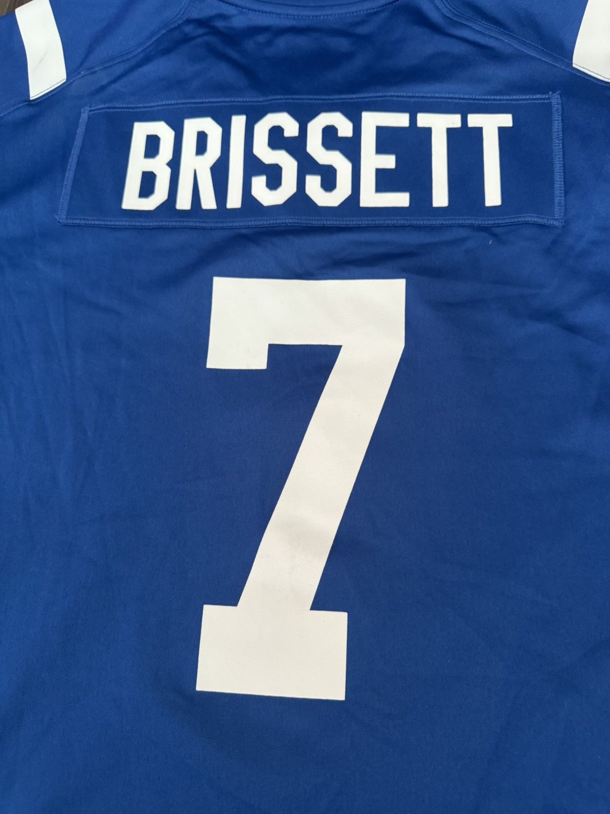 Nike Nike Indianapolis Colts Jacoby Brissett Home On Field Jersey Size US XL / EU 56 / 4 - 9 Thumbnail