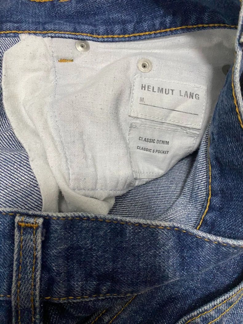 Helmut Lang HELMUT LANG size33 Blue water-washed jeans Size US 33 - 4 Thumbnail