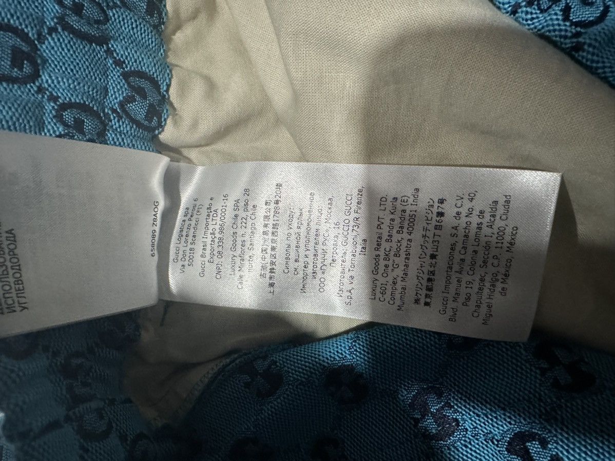 Gucci GUCCI MULTICOLORED CANVAS SHORTS Size US 34 / EU 50 - 6 Thumbnail