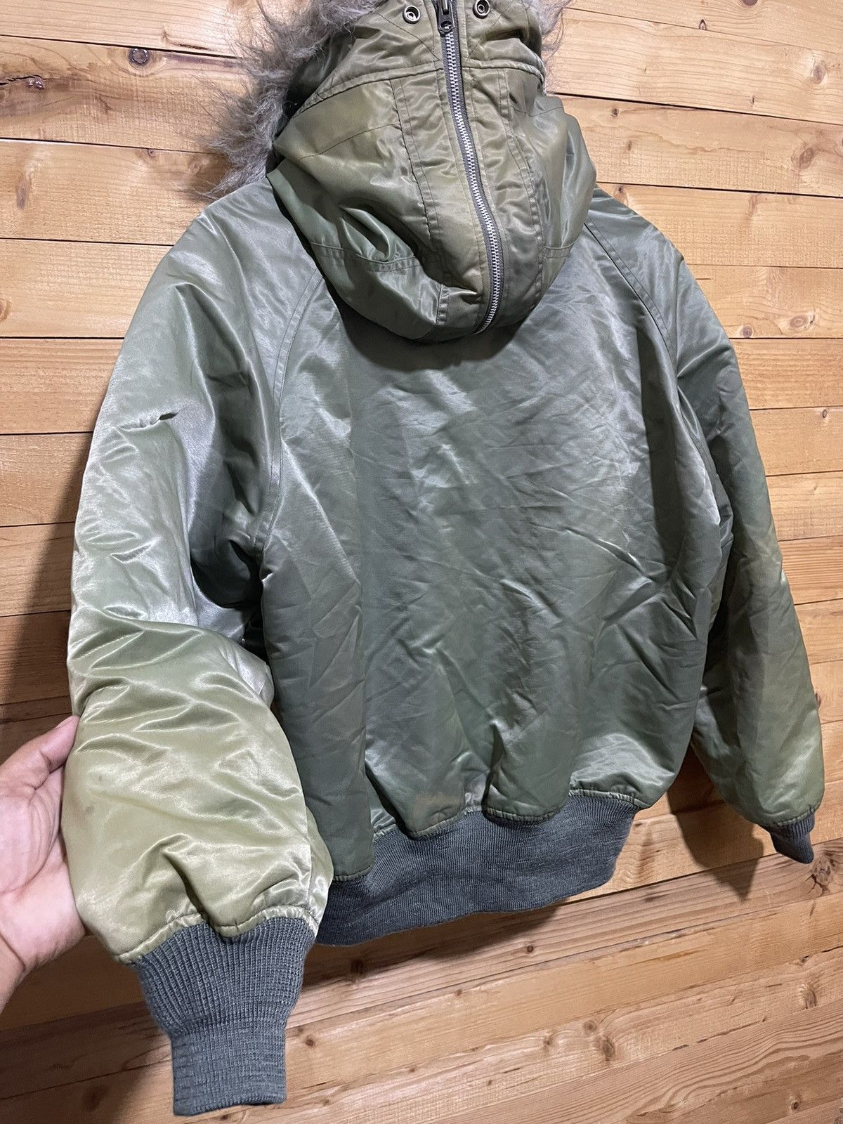 Other Vintage u.s army bomber jacket sun faded Size US M / EU 48-50 / 2 - 9 Thumbnail