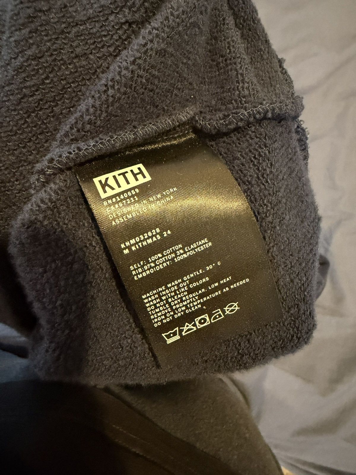 Kith Kith Kithmas Teddy Nelson Crewneck Sweatshirt Nocturnal M Size US M / EU 48-50 / 2 - 4 Thumbnail