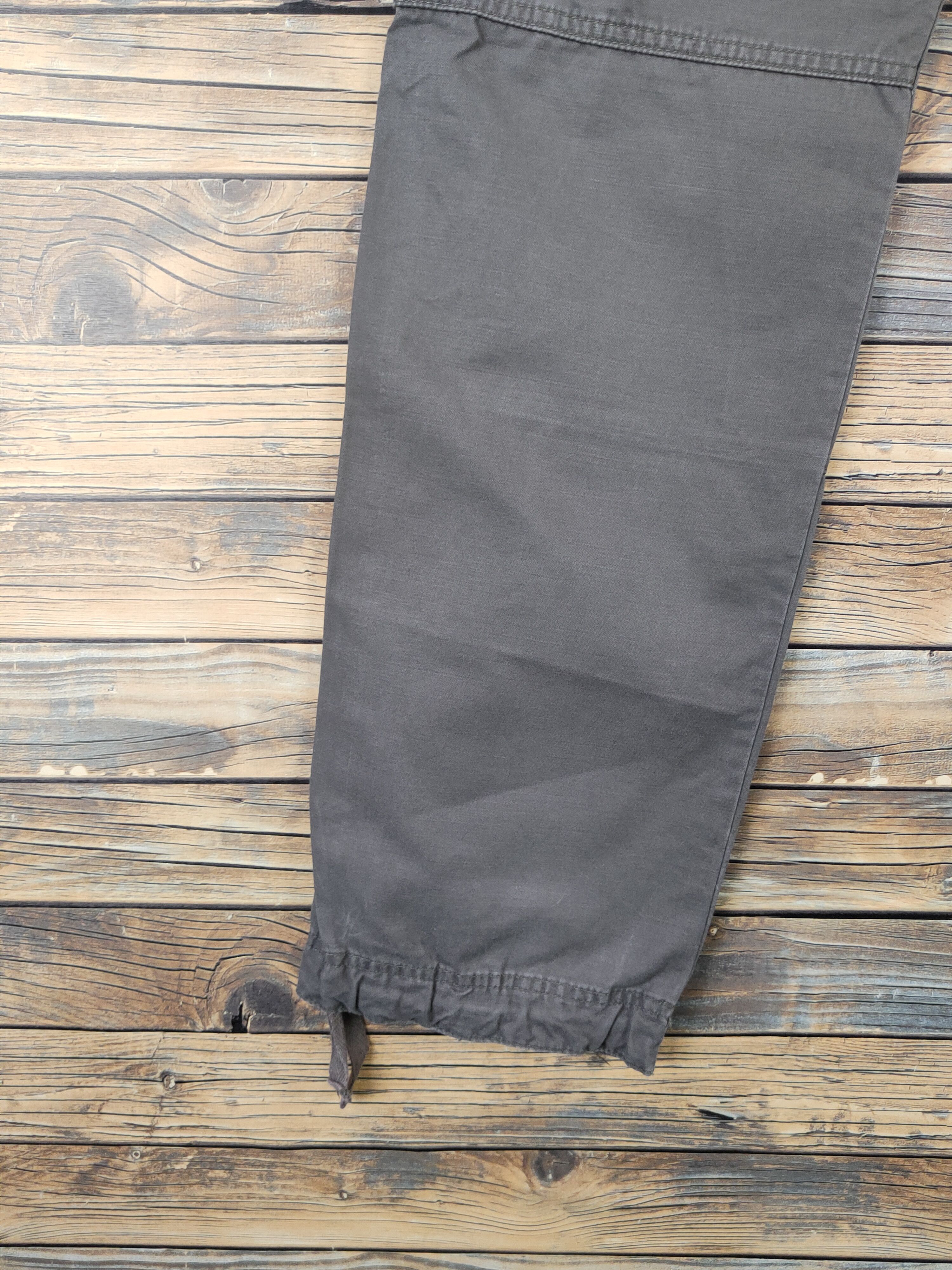 Japanese Brand Uniqlo Olive Multipocket Tactical Cargo Pants #W1049 Size US 31 - 9 Thumbnail