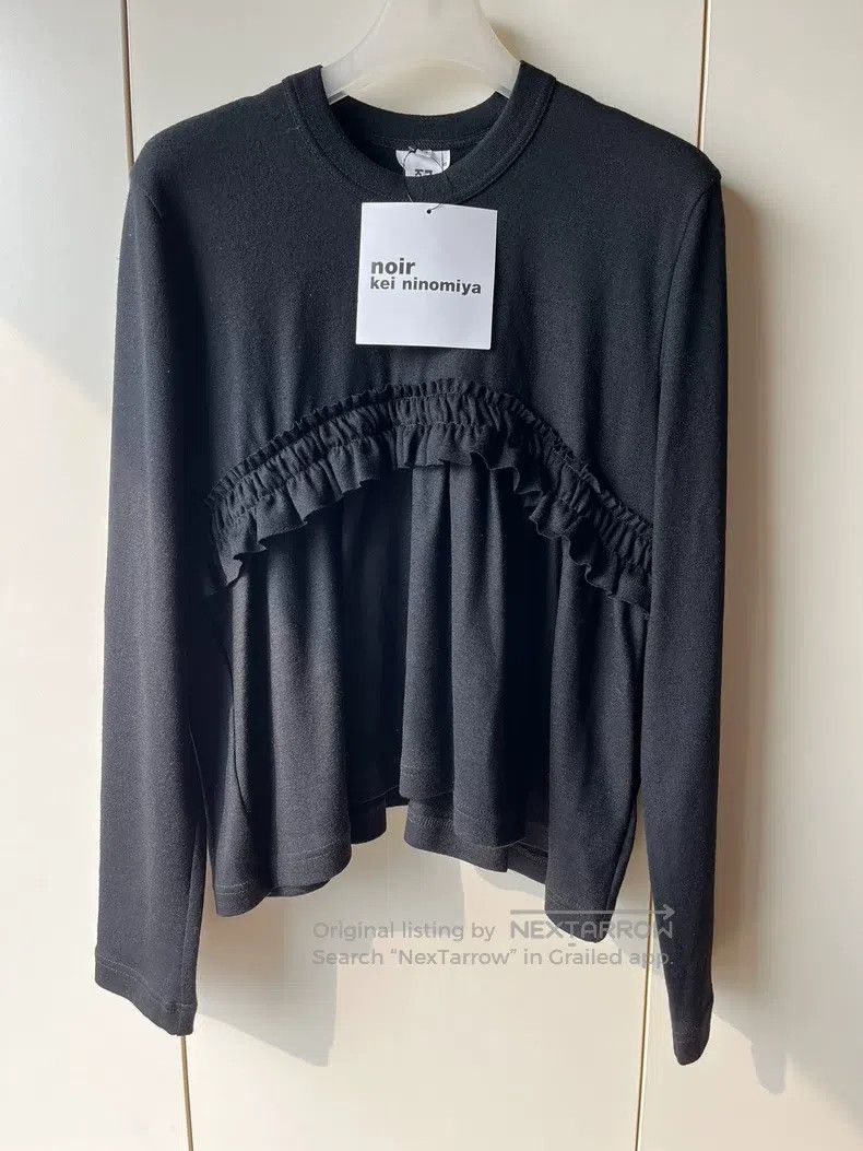 Comme des Garcons Comme Des Garcons Ruffled Hem Knit Sweater Size XS / US 0-2 / IT 36-38 - 1 Thumbnail