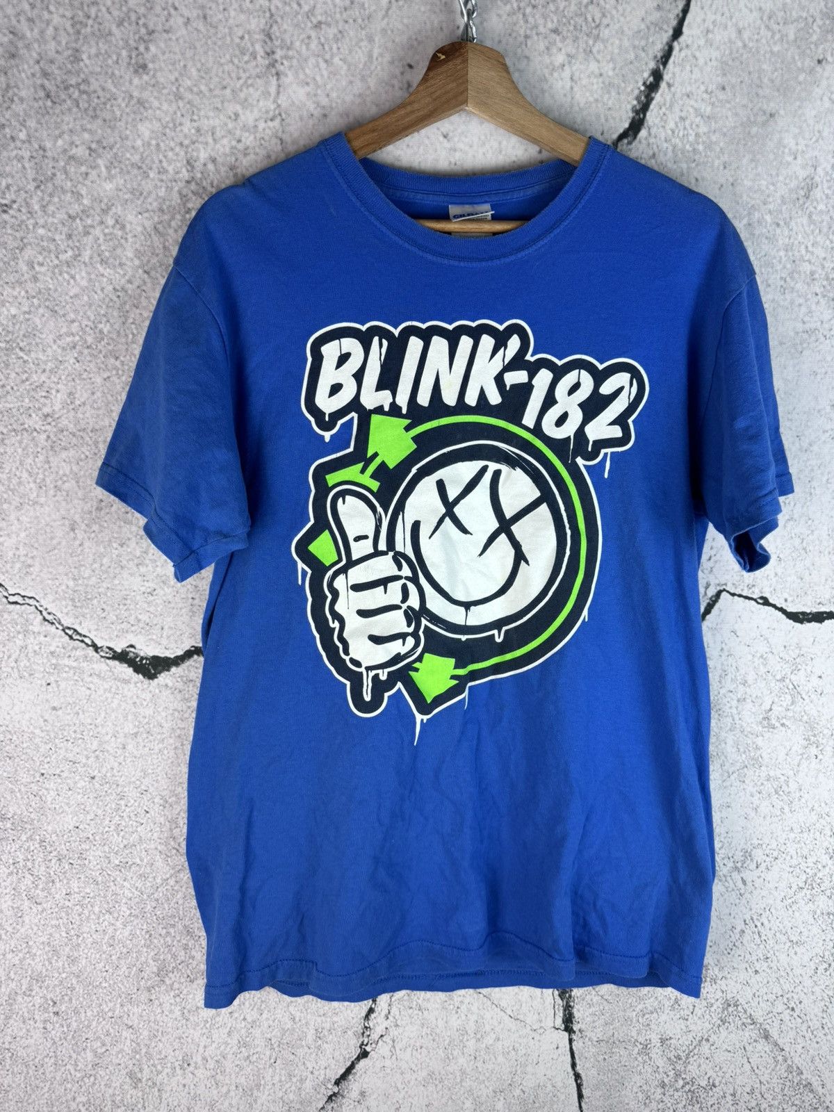 Vintage 00s Blink 182 Punk Band T Shirt M