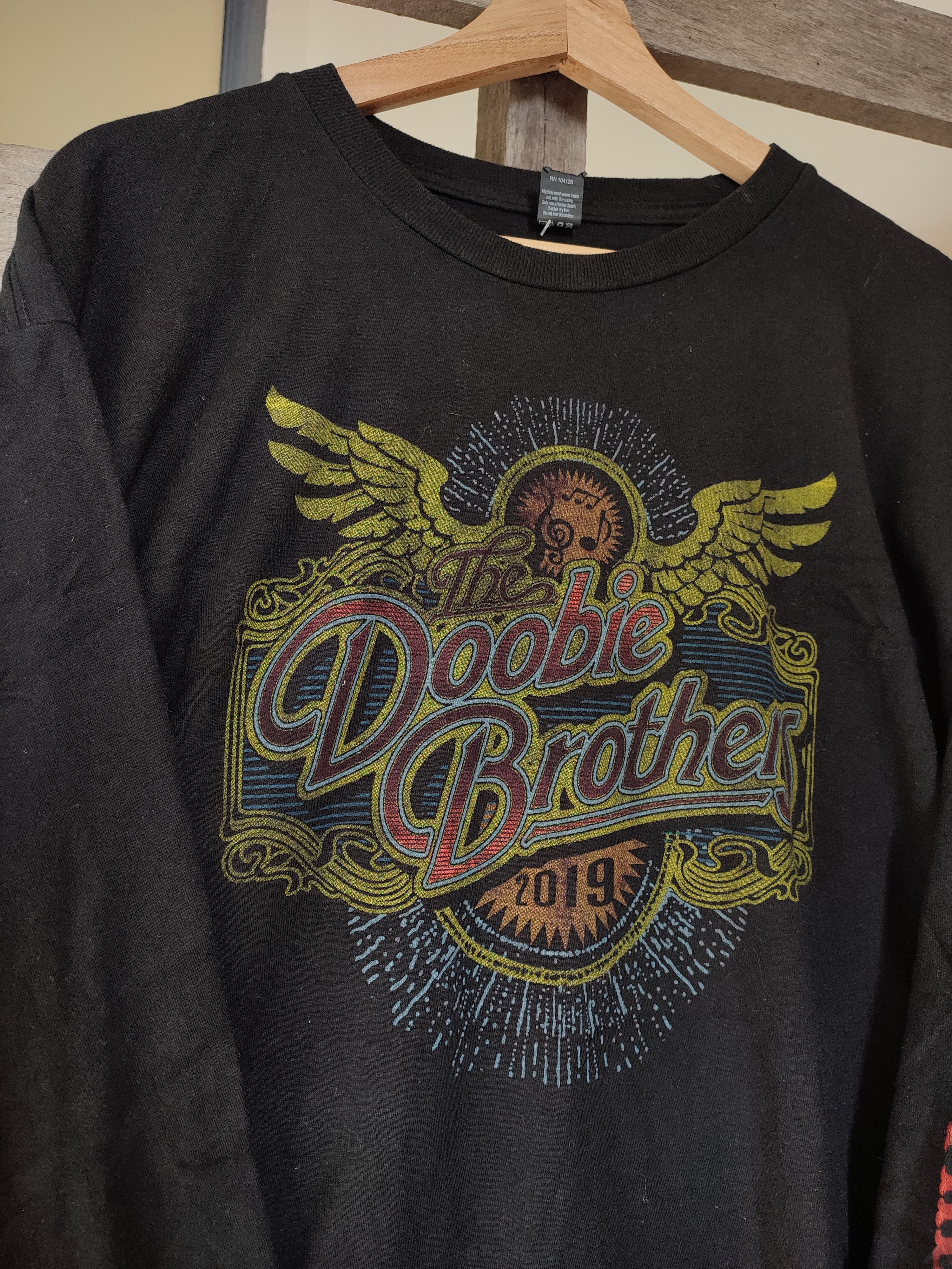 The Doobie Brothers 2019 Tour Black Long Sleeve