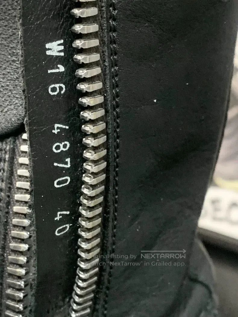 Rick Owens Rick Owens Black Leather High Boots. Size US 7 / EU 40 - 9 Thumbnail