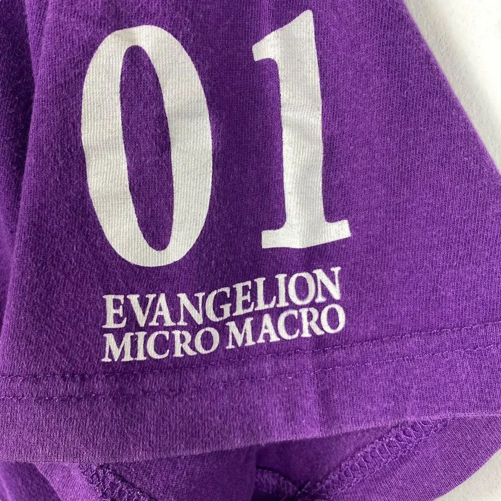 Anime EVANGELION MICRO MACRO 01 Shinji Ikari Anime Tee Shirt Size US M / EU 48-50 / 2 - 3 Thumbnail