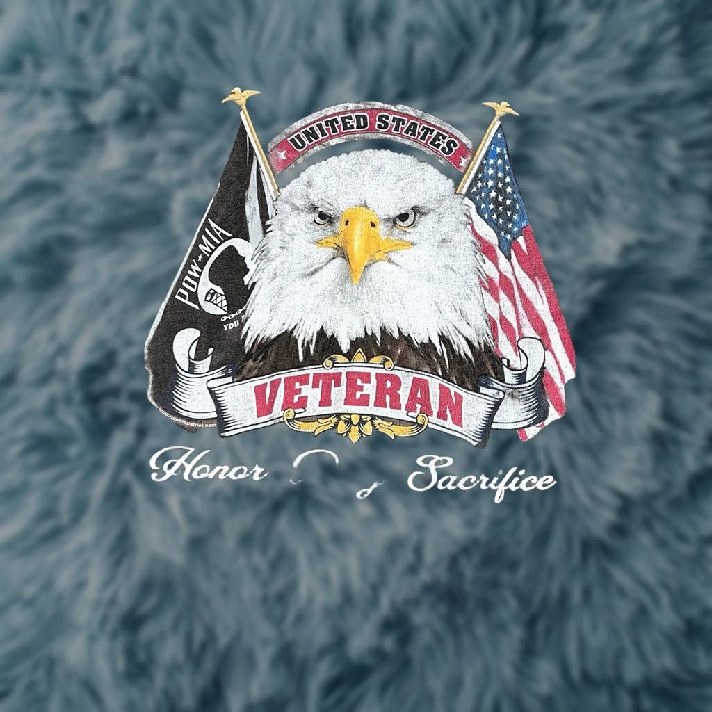 Vintage VINTAGE POW Mia Veterans United States Honor Duty Long Sleeve Tshirt 2XL Brown Mens T-Shirt Harley Style Back Graphic Size US XXL / EU 58 / 5 - 1 Thumbnail