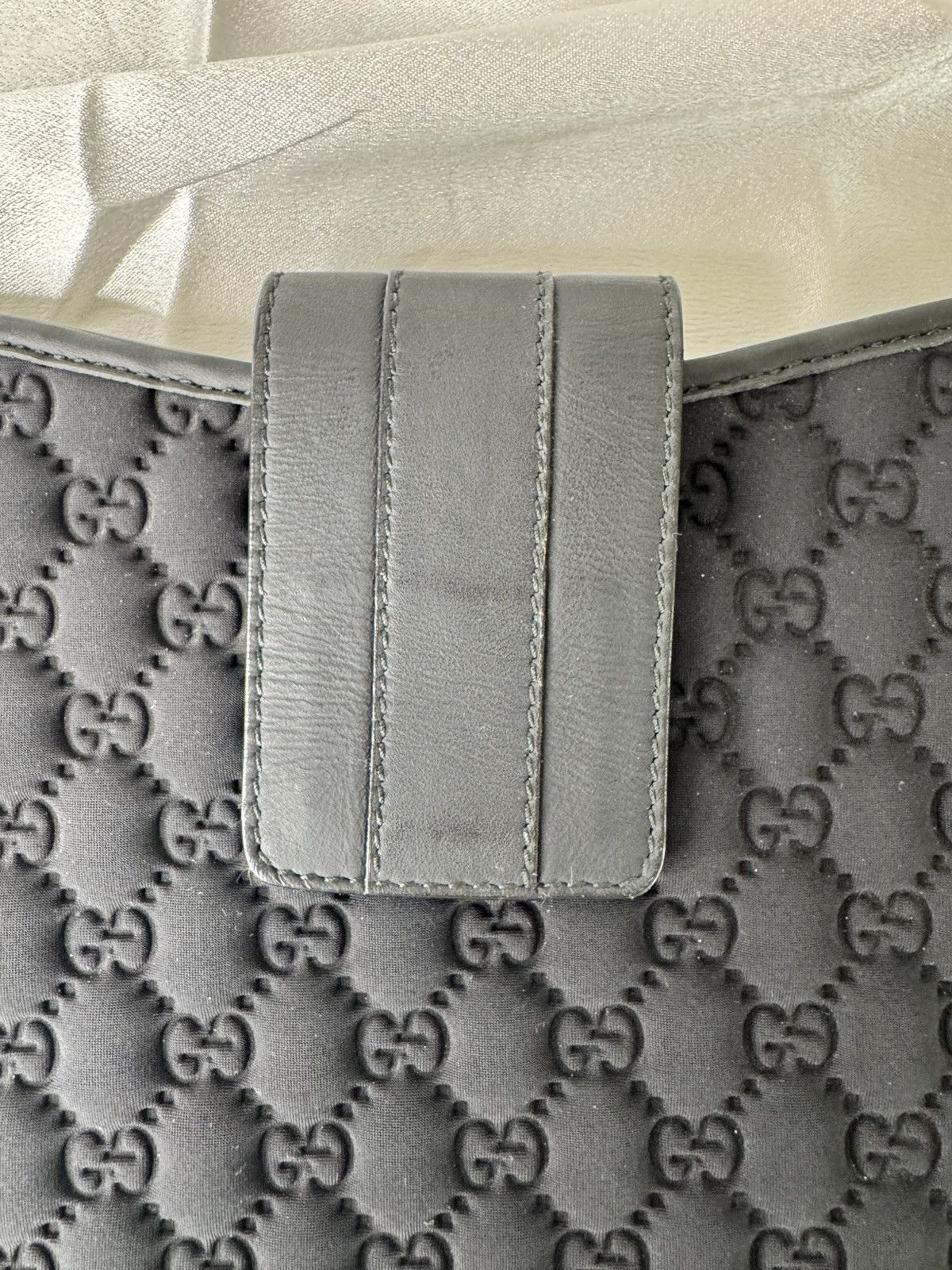 Gucci Gucci GG Black Quilted Fabric Tablet iPad Sleeve / Case Size ONE SIZE - 7 Thumbnail