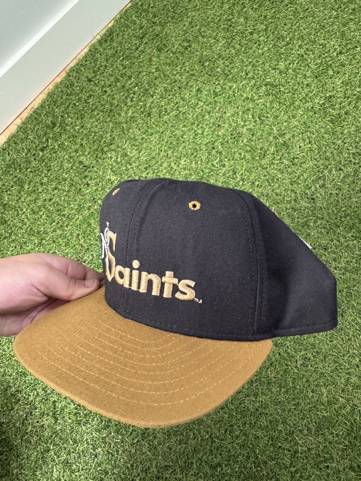 Vintage New Orleans Saints snapback hat Size ONE SIZE - 2 Thumbnail