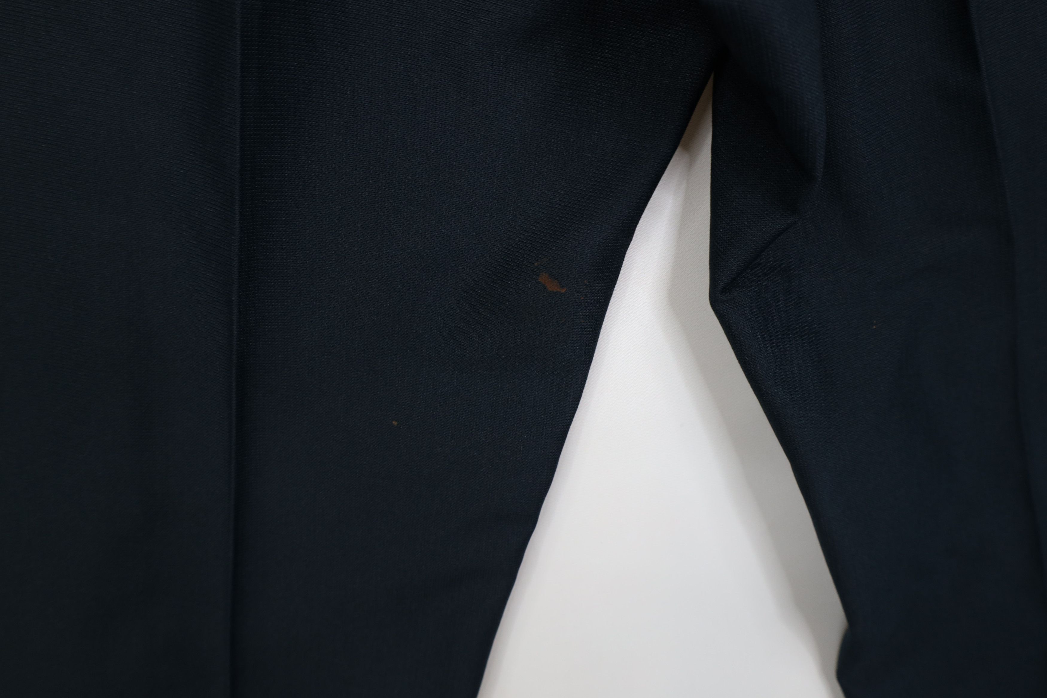 Vintage Vintage 70s Streetwear Flared Wide Leg Chino Pants Navy Blue Size US 36 / EU 52 - 11 Thumbnail