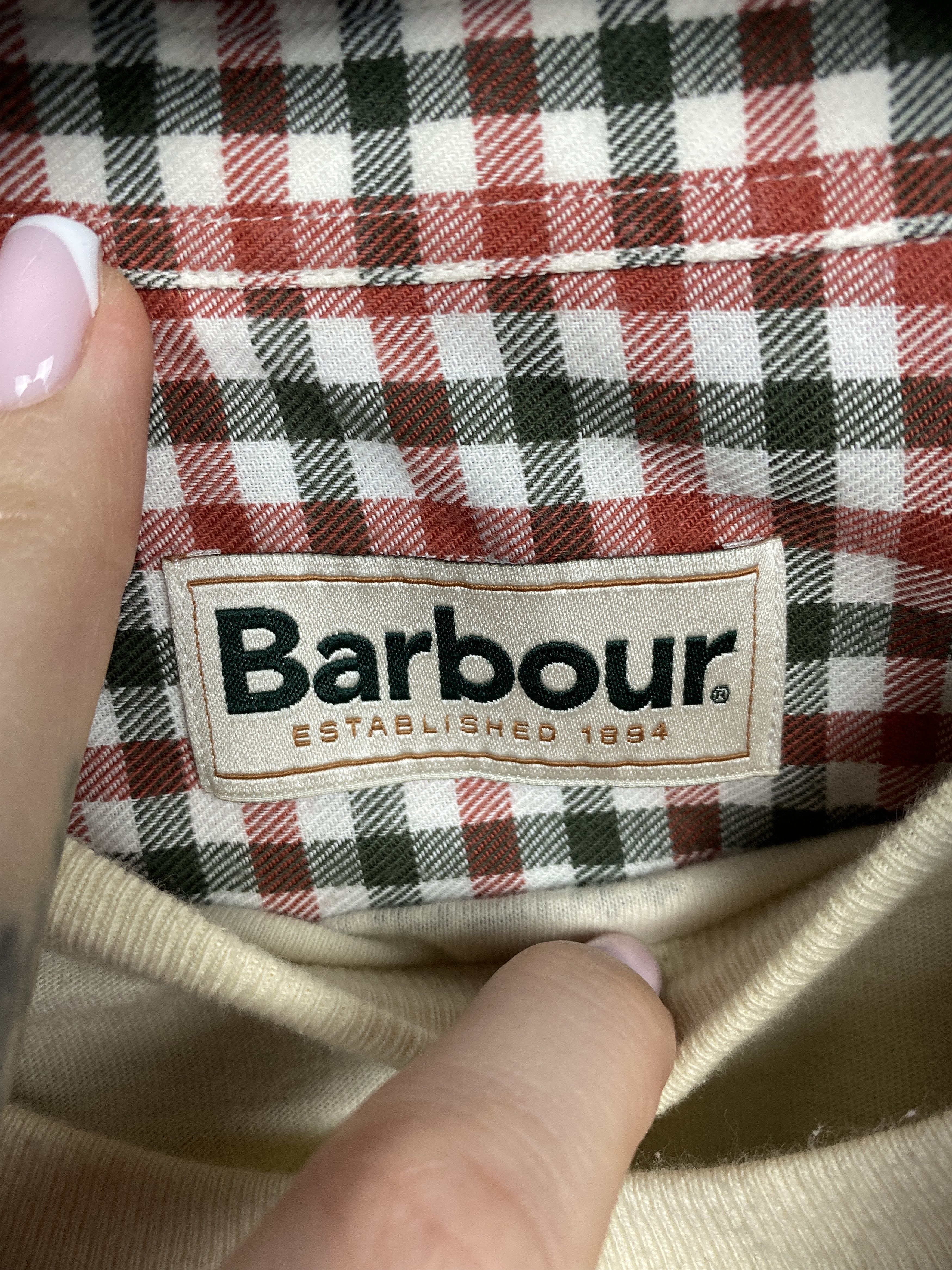 Barbour Barbour Vintage Mens Flannel Plaid Shirt Y2K Size US L / EU 52-54 / 3 - 3 Thumbnail