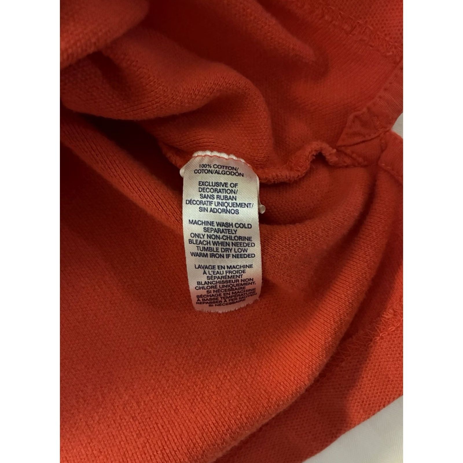 Chaps Chaps Ralph Lauren Polo Golf Mens XL Orange Collar Classic Shirt Size US XL / EU 56 / 4 - 5 Thumbnail