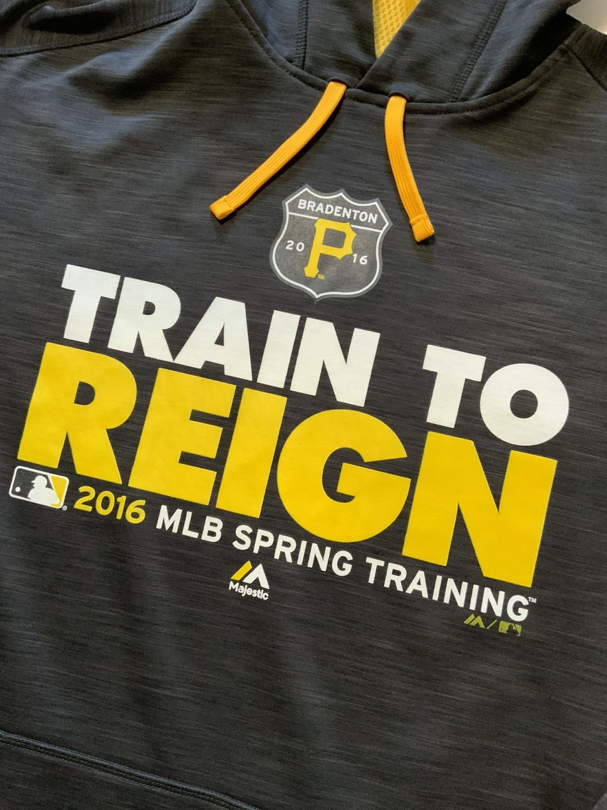 MLB × Majestic Majestic Bradenton Marauders Pirates Spring Training Hoodie Size US XL / EU 56 / 4 - 5 Thumbnail