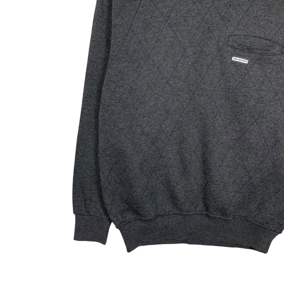 Valentino VERA VALENTINO Single Pocket Crewneck Sweatshirt #1555-C70 Size US M / EU 48-50 / 2 - 3 Thumbnail