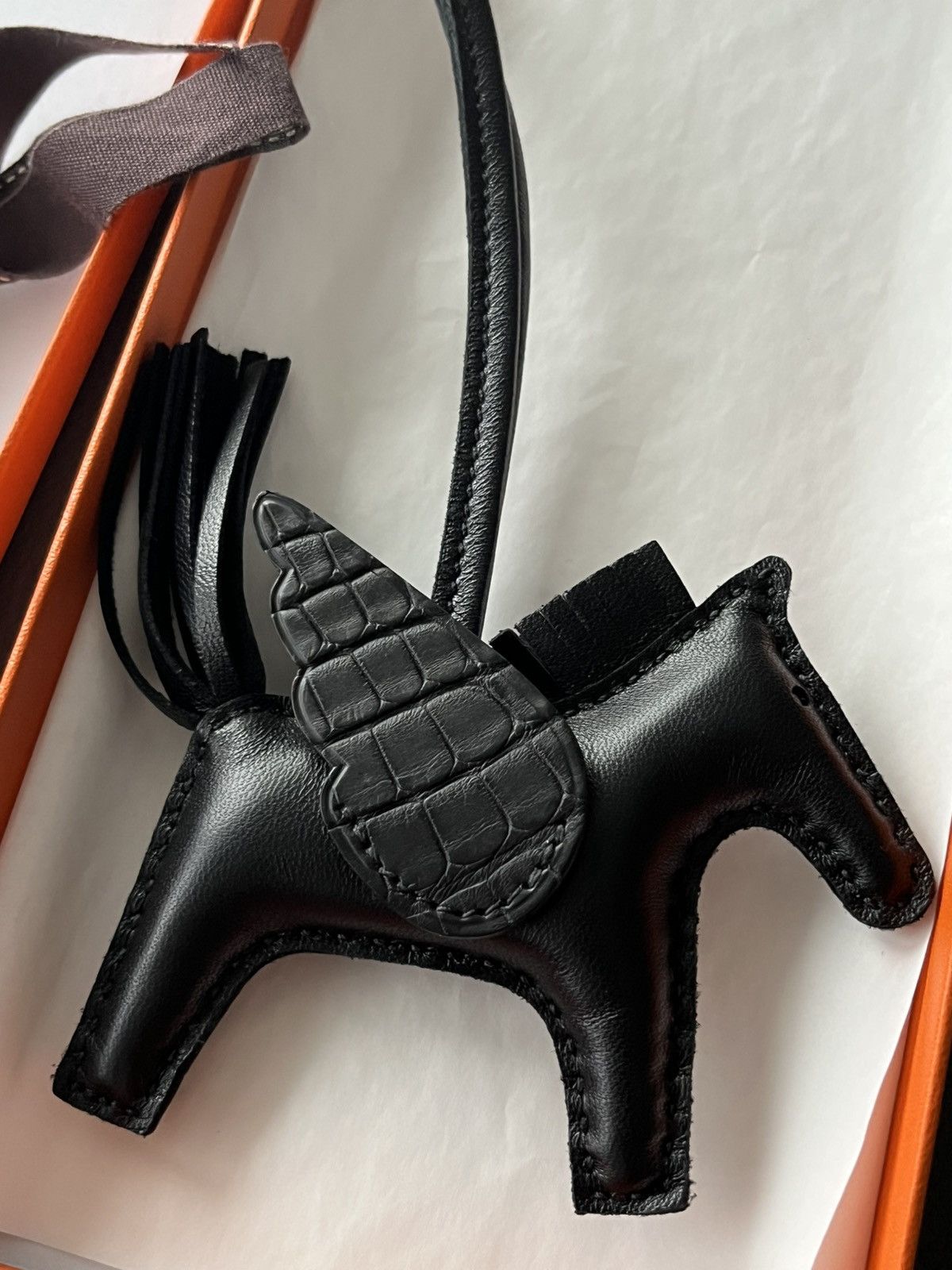 Hermes Extremely Rare Hermes Matt Croc Rodeo Pegasus PM Full Set Size ONE SIZE - 6 Thumbnail