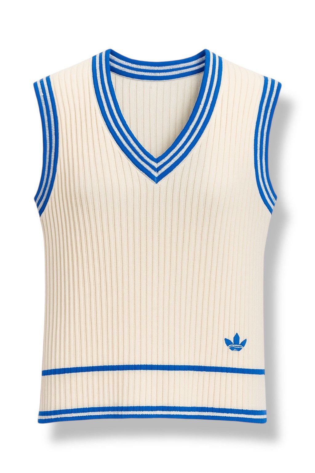 Adidas Vintage Adidas West Germany Vest Cotton Men’s White Size S Size US S / EU 44-46 / 1 - 1 Thumbnail