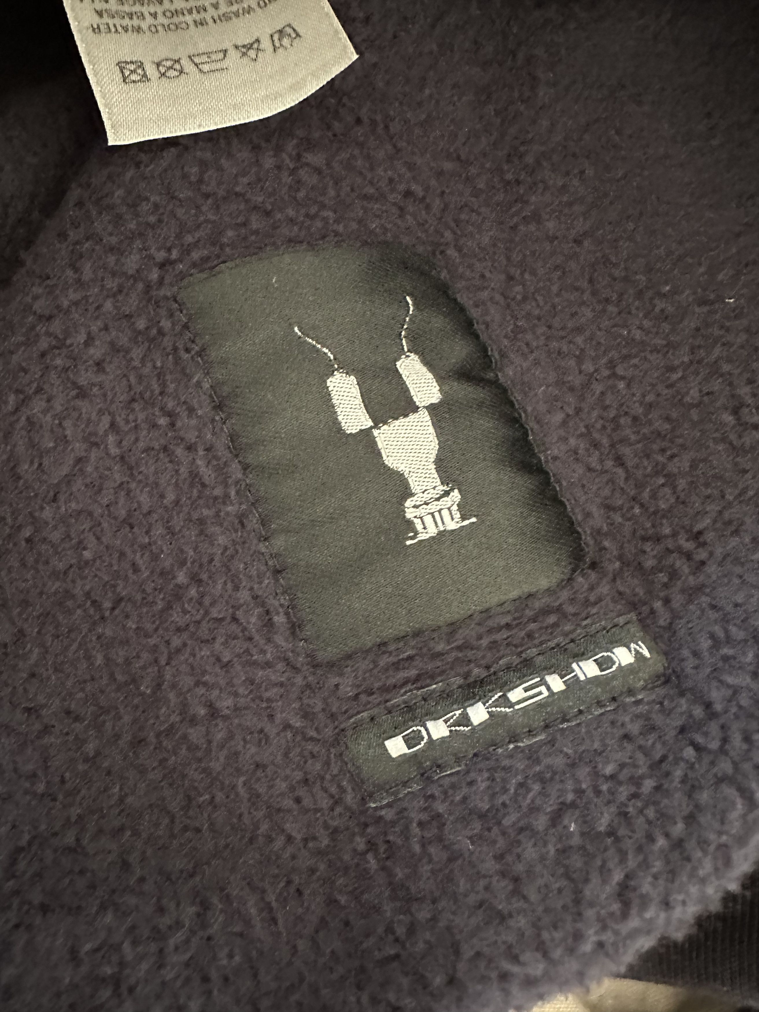 Rick Owens Rick Owens Drkshdw Face Logo Crewneck Size US S / EU 44-46 / 1 - 4 Thumbnail