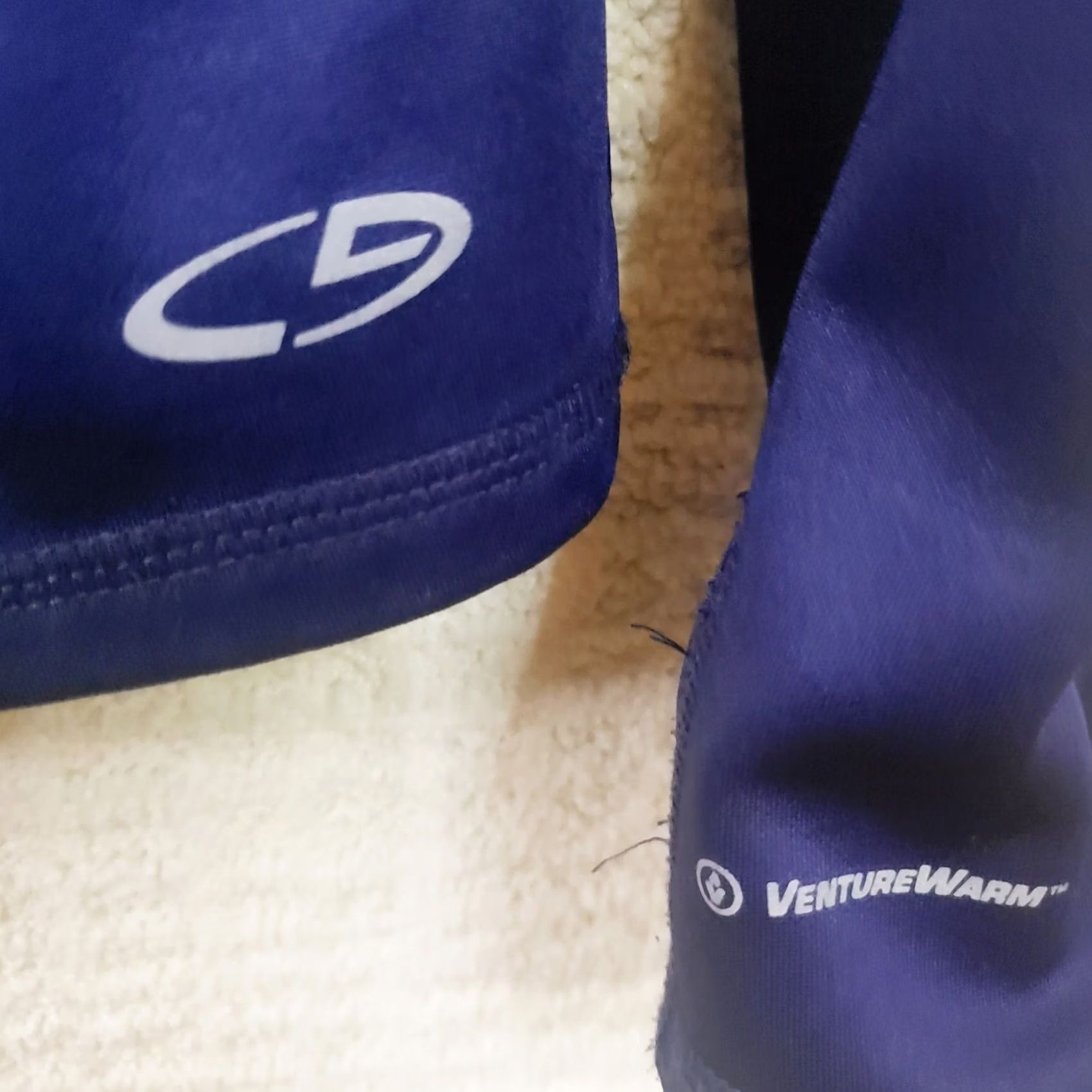 Champion Champion Duo Dry Jacket Blue Sz S Blue Purple Puff Quilt Panels Athletic Size S / US 4 / IT 40 - 5 Thumbnail