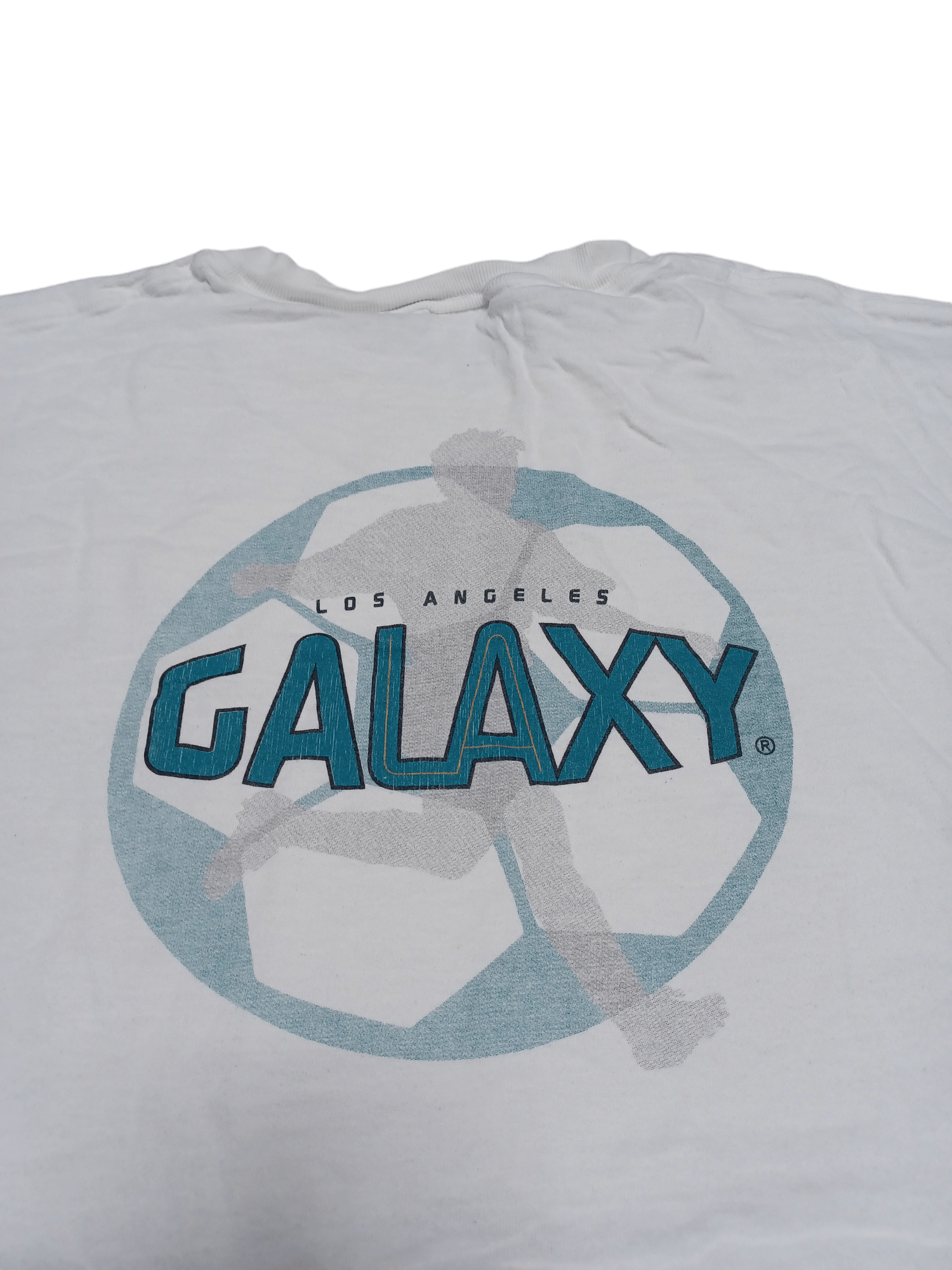 Fruit Of The Loom VINTAGE FOTL LOS ANGELES GALAXY KERN`S BIGLOGO TEE SOCCER Size US XL / EU 56 / 4 - 2 Thumbnail