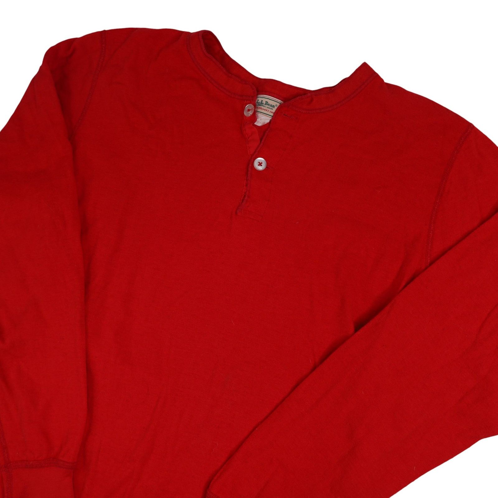 L.L. Bean × Vintage Vintage L.L.Bean Henley Under Shirt Size US L / EU 52-54 / 3 - 2 Thumbnail